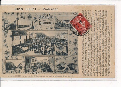 Podensac kina lillet les - kina,