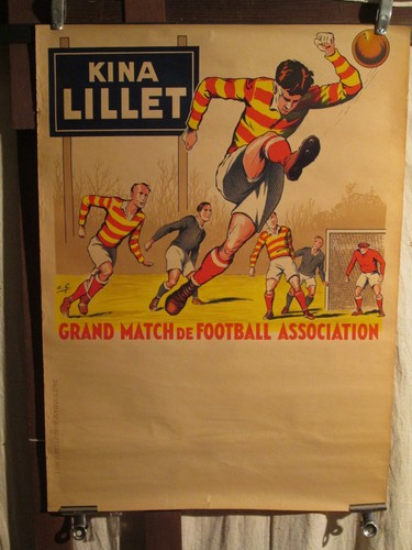 Affiche ancienne kina lillet - kina,
