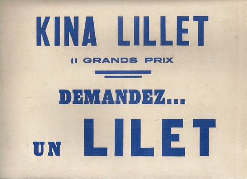 Buvard kina lillet très grand - kina,