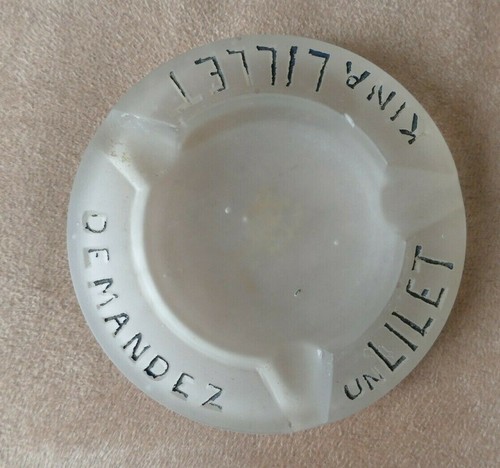 Ancien cendrier lillet - cendrier,
